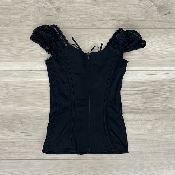 black tripp nyc lace up corset - Picture 2 of 9